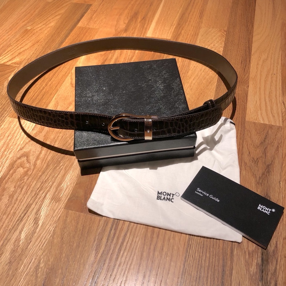 New Mont Blanc 30mm Belt